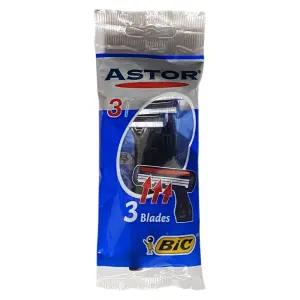 خودتراش سه تیغه آستور برای پوست های حساس