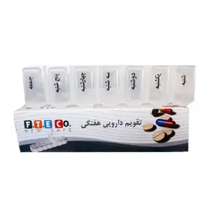 تقویم یادآوری دارو روزانه هفتگی اف تی ای کو