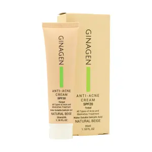 کرم ضد جوش رنگی ژیناژن 35 میلی لیتری