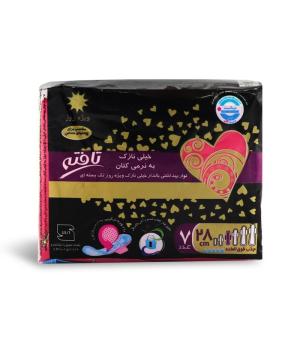 نوار بهداشتی بالدار خیلی نازک کتانی ویژه روز