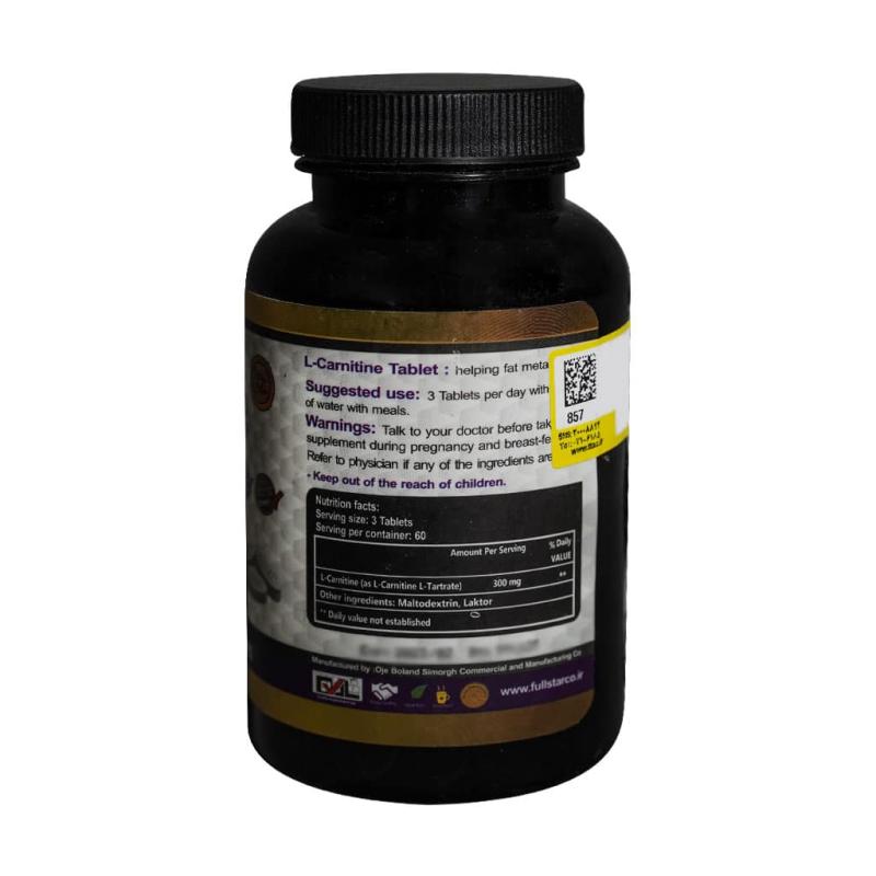 قرص ال کارنیتین 900 میلی گرم فول استار 180 عددی