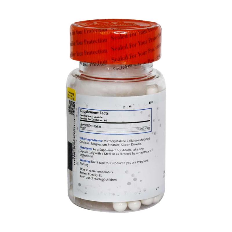 کپسول بیوتین 10000 میکروگرم پرفرمنس اج 60 عدد