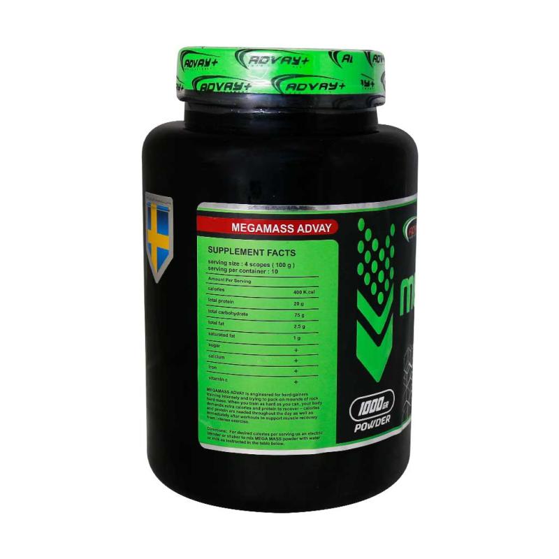 پودر مگا مس شکلاتی ادوای قوطی 1000 گرم