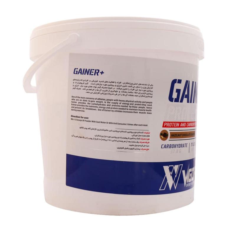 پودر گينر ویگور  با طعم شکلات فندق 5000 گرمي