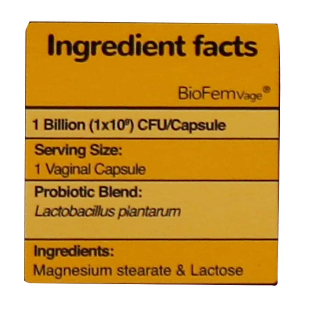کپسول واژینال بایو فم واژ تک ژن فارما 12 عددی