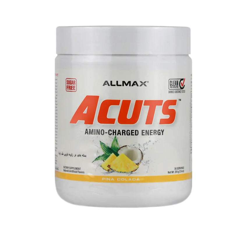 پودرآمینو ای کاتس آلمکس طعم آناناس نارگیل  210 گرمی