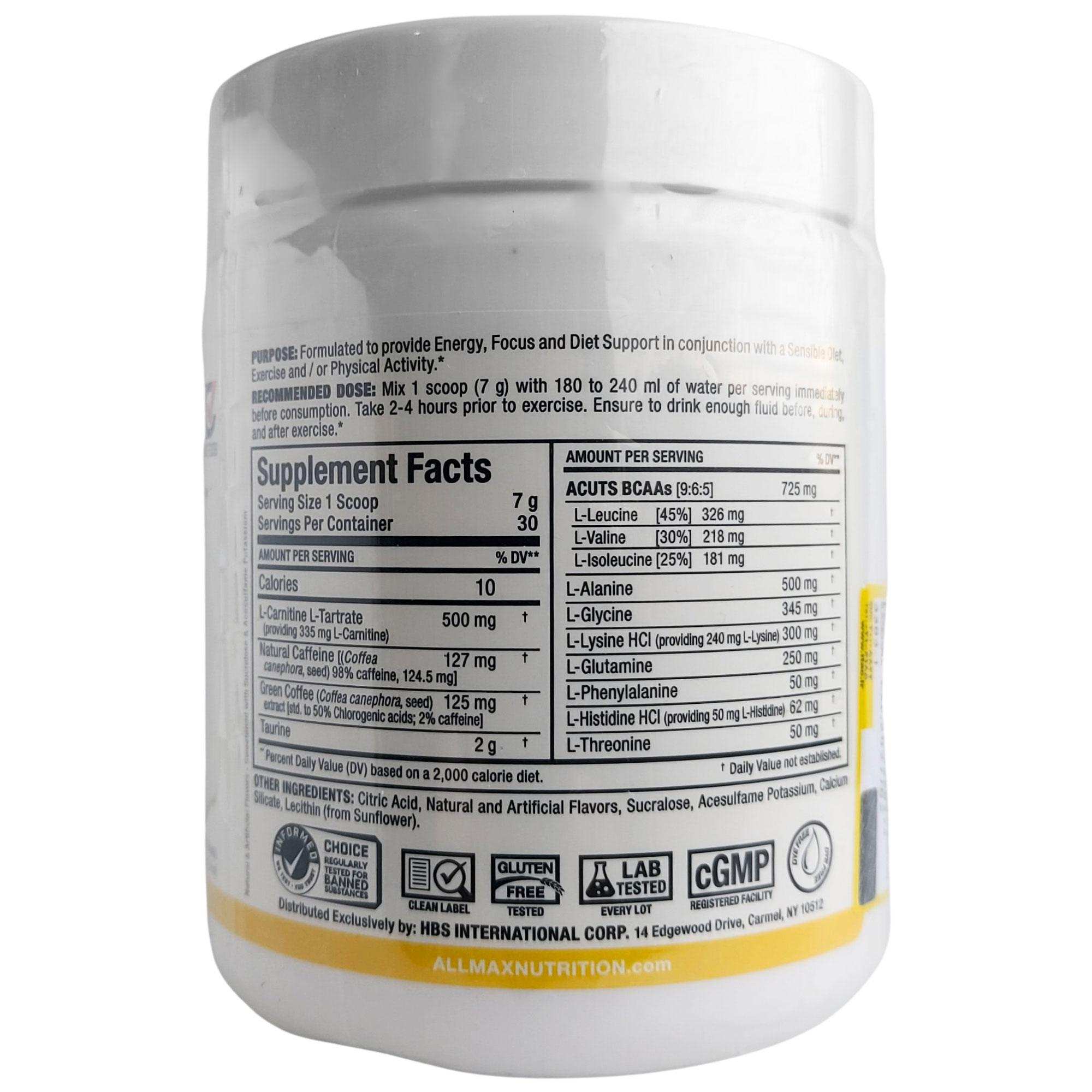 پودرآمینو ای کاتس آلمکس طعم آناناس نارگیل  210 گرمی