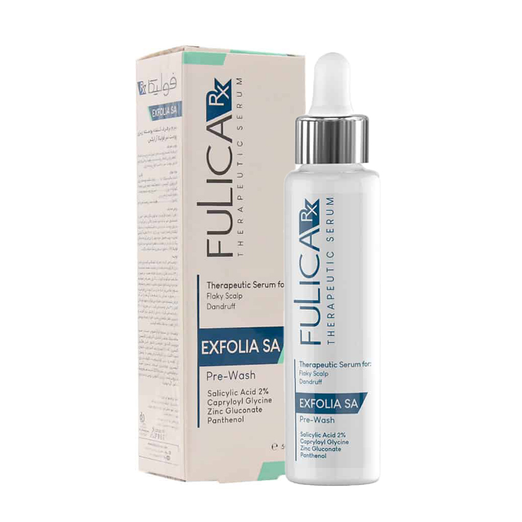سرم رفع پوسته ریزی و شوره سر چرب فوليکا آر ايکس حجم 50 ميلی لیتر