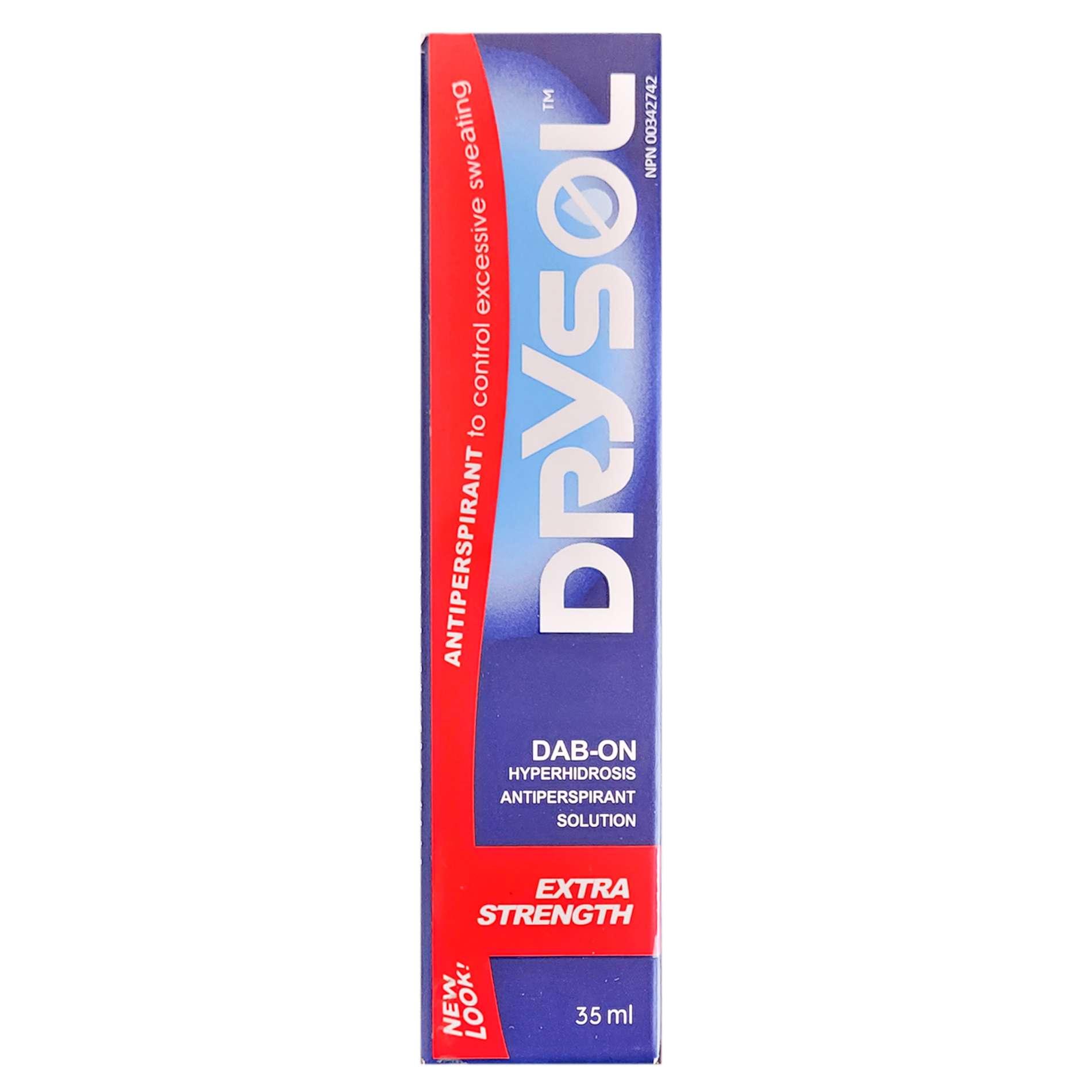 ضد تعریق زیر بغل و کف دست و پا درایسول 35 میلی لیتر