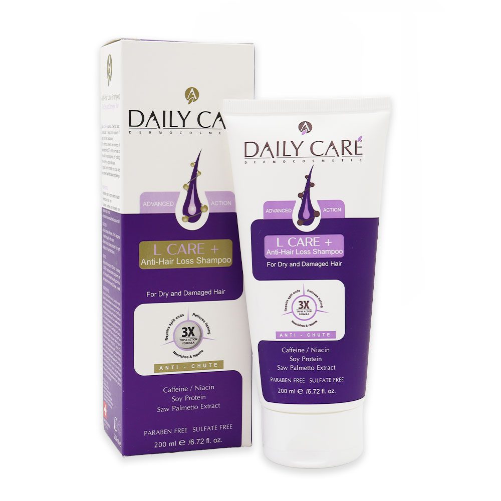 شامپو ضد ريزش ديلی کر مناسب موهای خشک حجم 200 ميلی لیتر