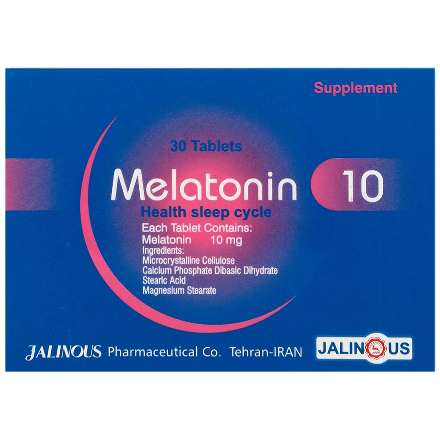 قرص ملاتونین 10 میلی گرم جالینوس 30 عددی