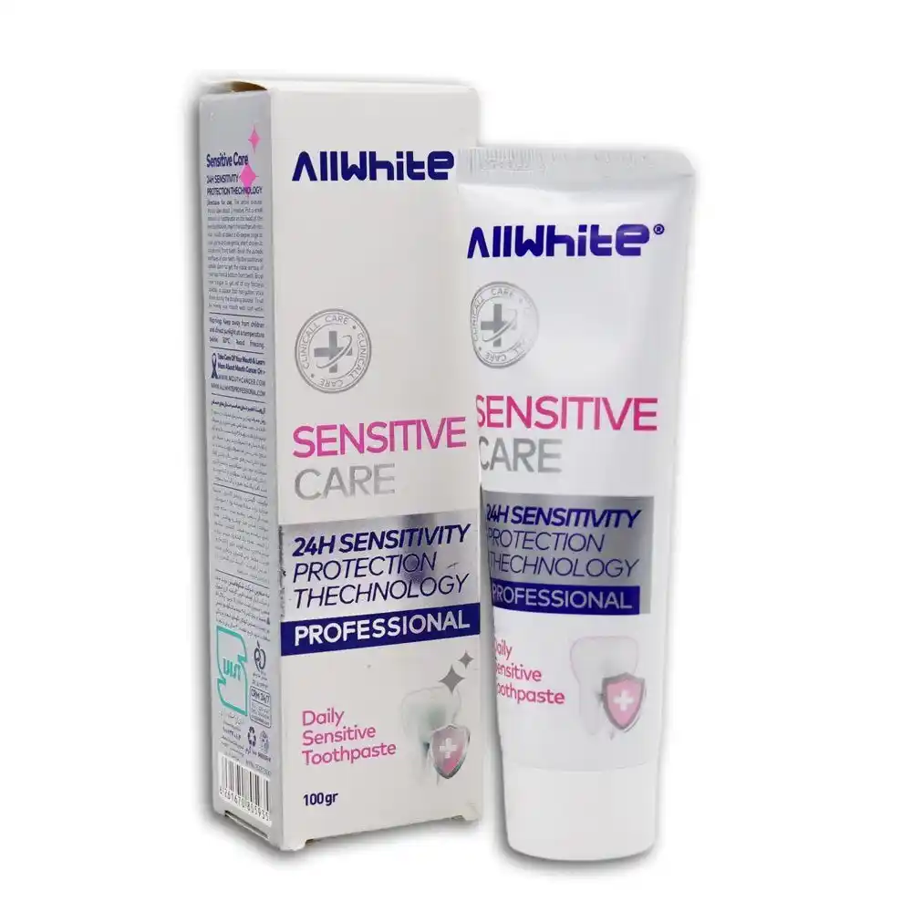 خمیردندان حساس سنسیتیو کر آل وایت 100 گرمی