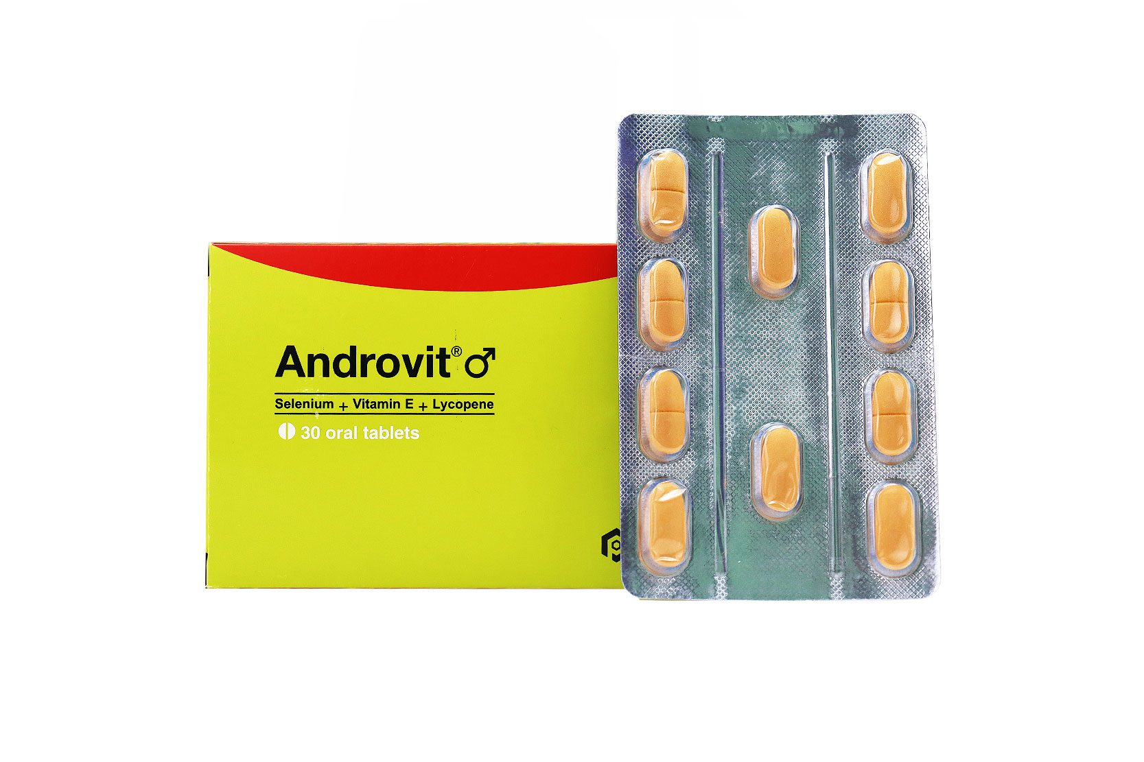 قرص آندروویت دارو درمان پارمیدا 30 عددی