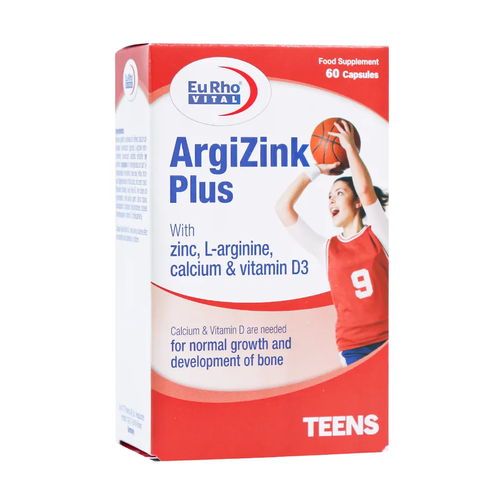 کپسول آرژی زینک پلاس یوروویتال 30 عدد