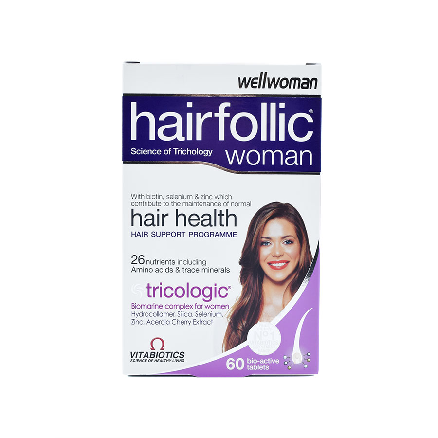 قرص هیرفولیک ومن ویتابیوتیکس مخصوص بانوان ۶۰ عددی