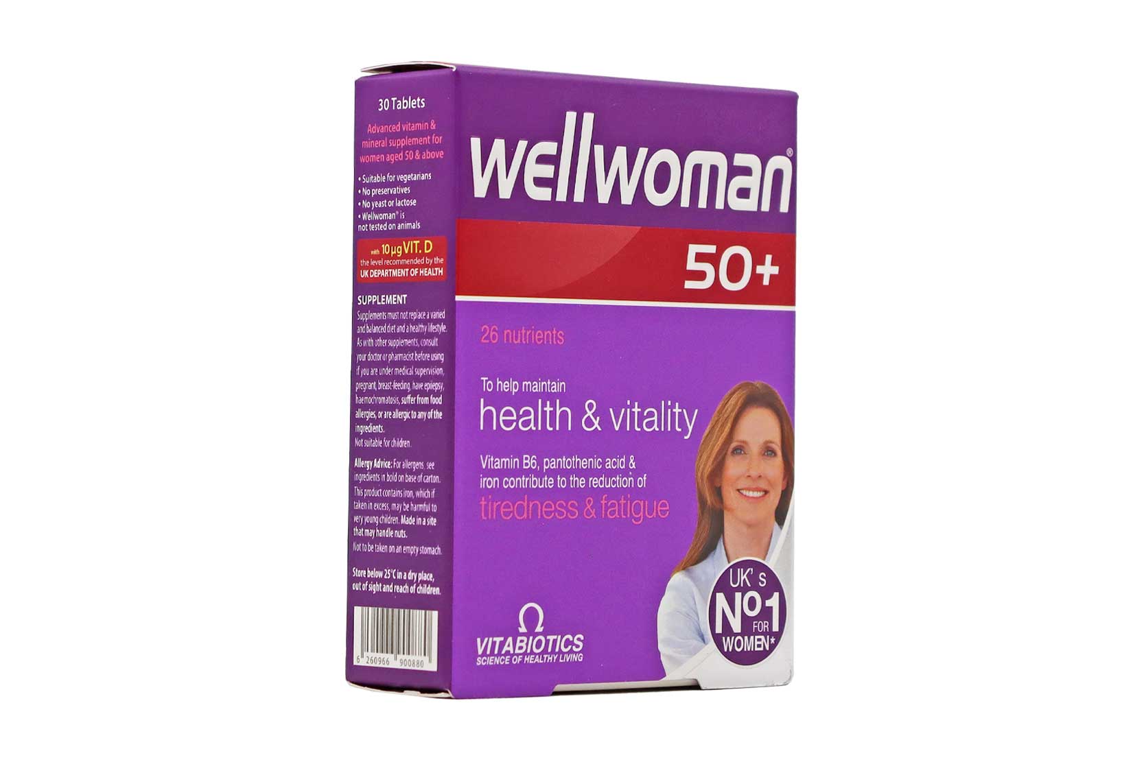 کپسول ول وومن ۵۰ سال به بالا ویتابیوتیکس مخصوص خانم ها ۳۰ عددی