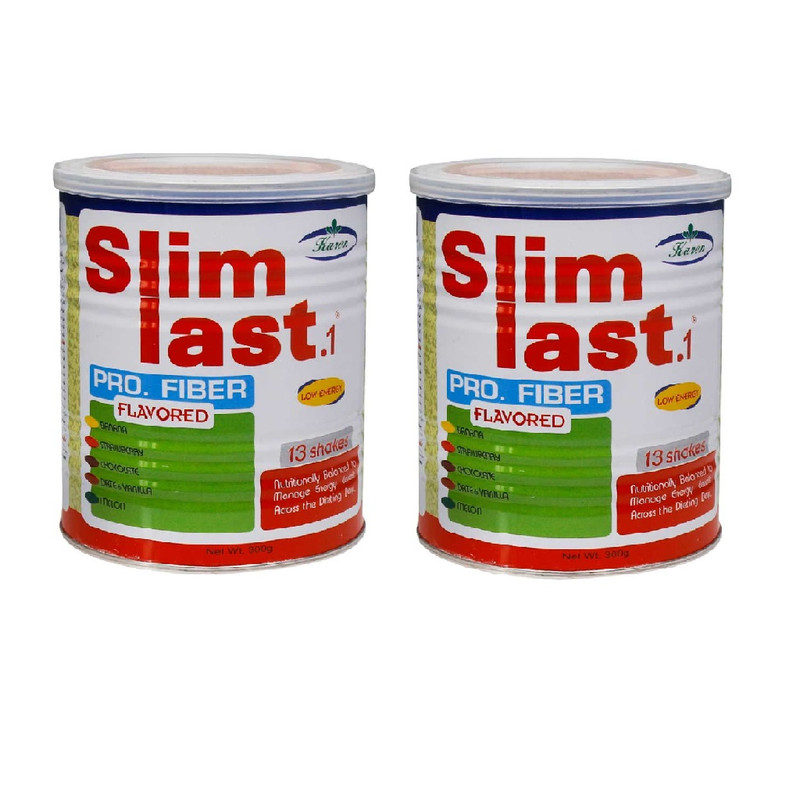 پودر اسلیم لست 1 کارن طعم شکلاتی 300 گرمی