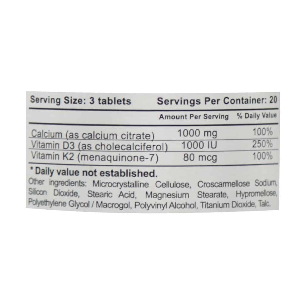 سافت ژل کلسیم سیترات مای نوتریشن حاوی ویتامین D3 و K2 بسته 60 عددی