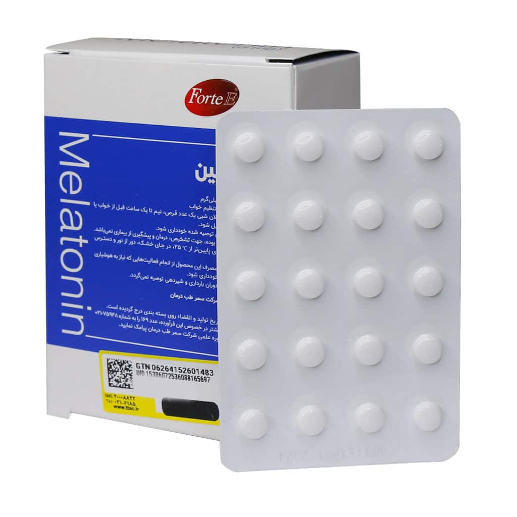 قرص ملاتونین 3 میلی گرم فورت ای 60 عددی