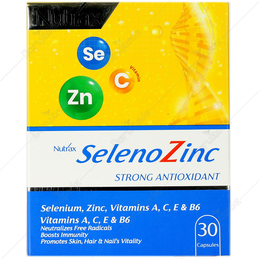 کپسول  سلنو زینک  نوتراکس 30 عددی