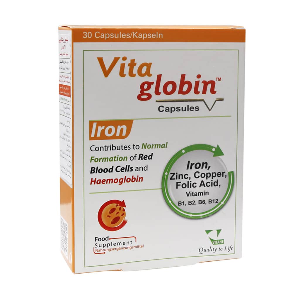 کپسول ویتاگلوبین ویتان 30 عددی