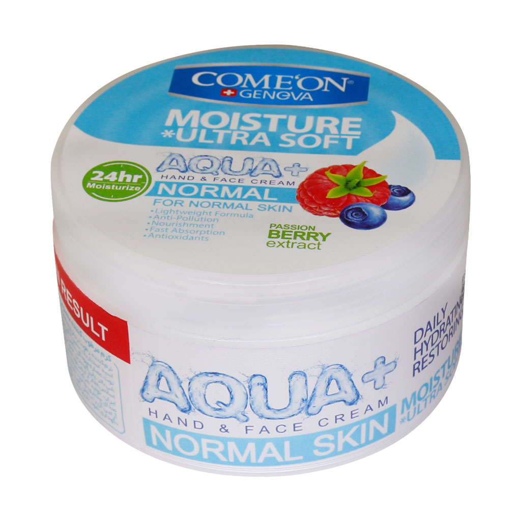 کرم دست و صورت حاوی عصاره بابونه شون مناسب پوست‌های معمولی و خشک ۱۵۰میلی‌لیتر