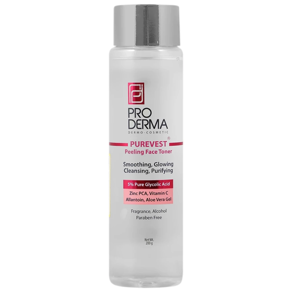 محلول لایه بردار و روشن کننده پوست پرودرما 200 میلی لیتر