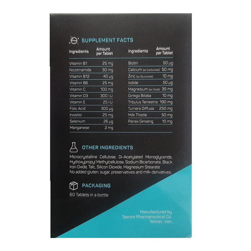 قرص منز پرفورمنس ابورنز 60 عددی