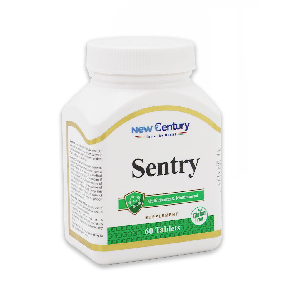 قرص مینرال و مولتی ویتامین سنتری نیوسنتری 60 عددی