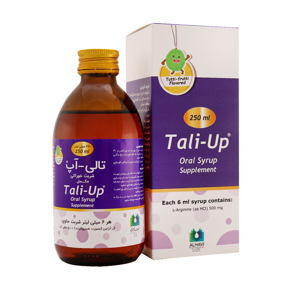 شربت تالی آپ ال آرژنين الحاوی 250 میلی لیتر