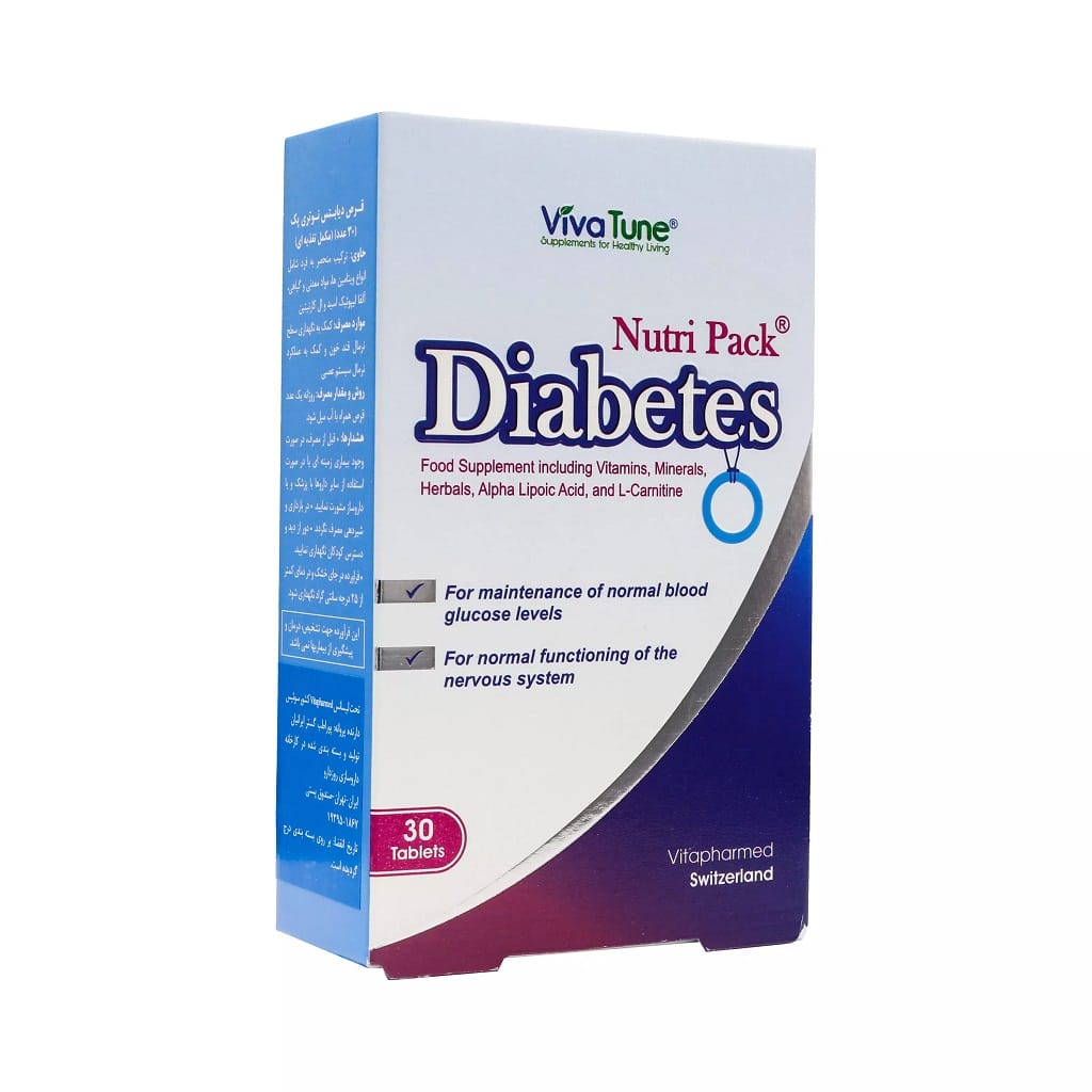 قرص دیابتس نوتری پک ۳۰ عددی