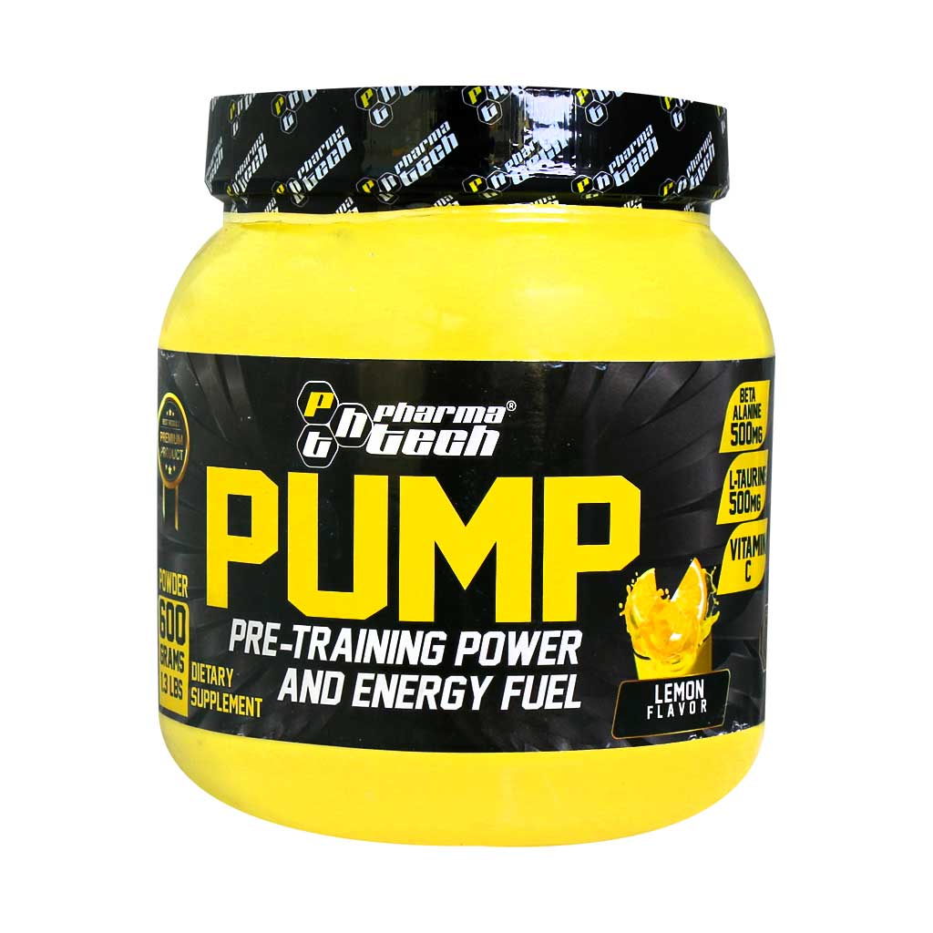 پودر پمپ فارماتک طعم لیمو 600 گرم