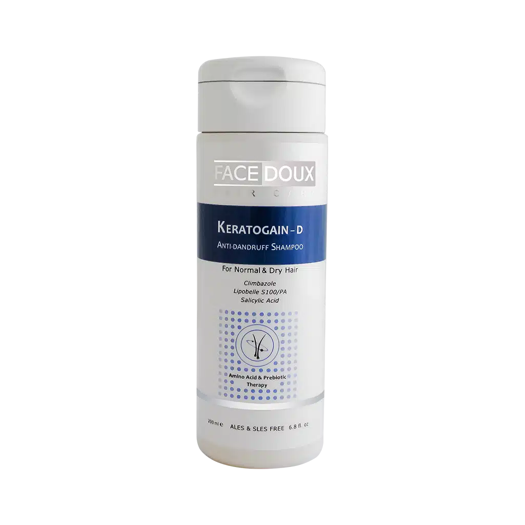 شامپو کراتوگین دی فیس دوکس مناسب شوره خشک ۲۰۰ میلی لیتر