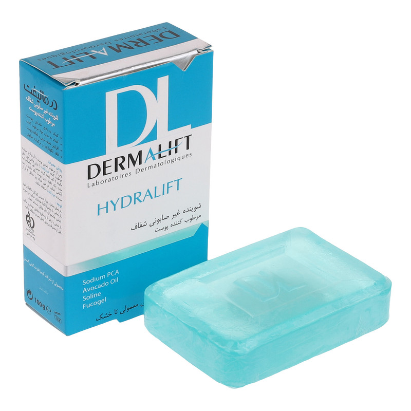 پن شفاف مرطوب کننده هیدرالیفت درمالیفت مناسب پوست معمولی تا خشک ۱۰۰ گرم