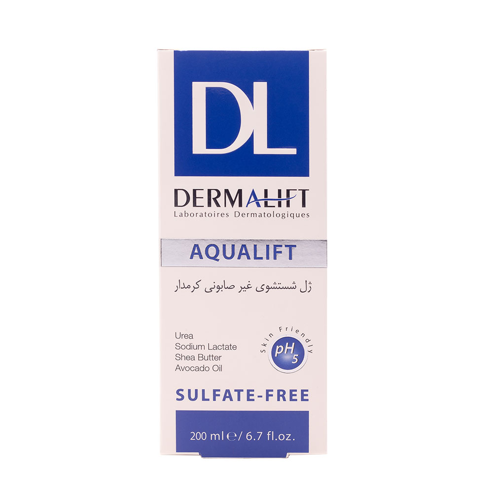 سیندت ژل مرطوب کننده کرمدار درمالیفت مناسب پوست های خشک و خیلی خشک ۲۰۰ میلی لیتر