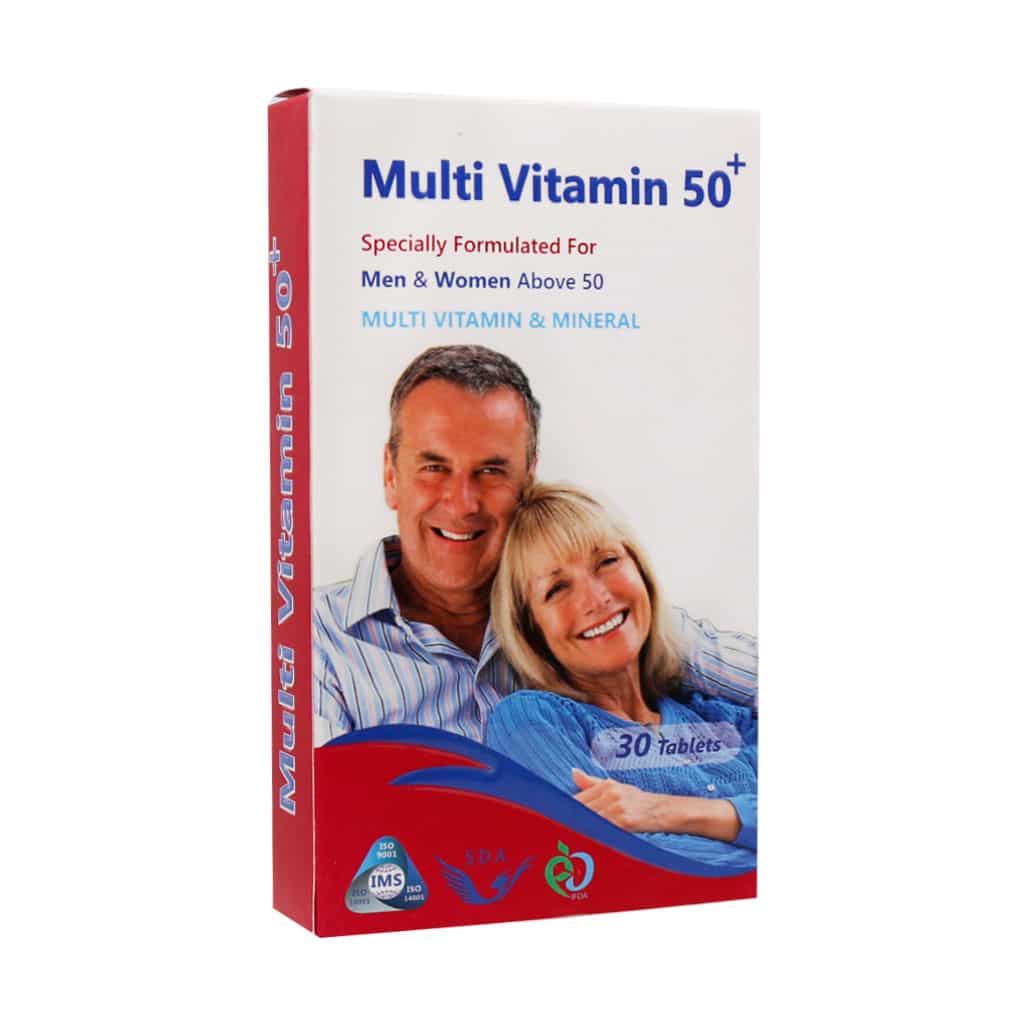 مولتی ویتامین بالای 50 سال ژریاتریک سیمرغ دارو عطار 30 عدد