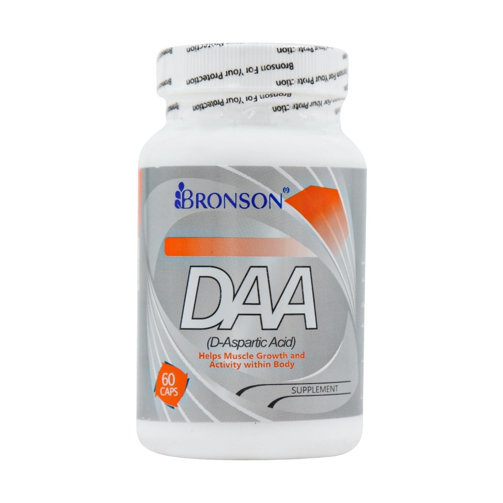 کپسول دی ای ای دی آسپارتیک اسید 750 میلی گرمی برونسون 60 عددی