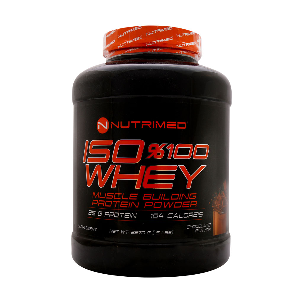 پودر ایزو وی 100 درصد نوتریمد طعم بستنی وانیلی 2270 گرم