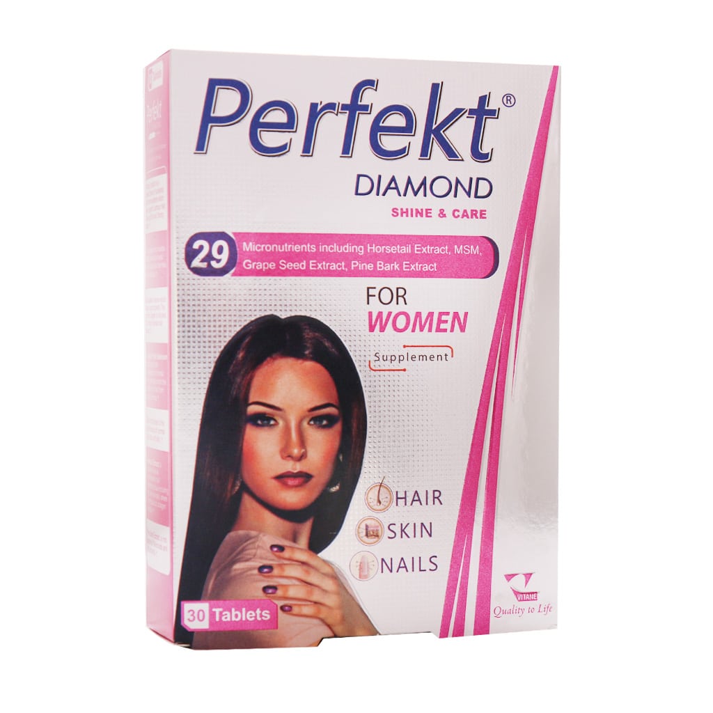قرص پرفکت دایموند بانوان ویتان 30 عددی