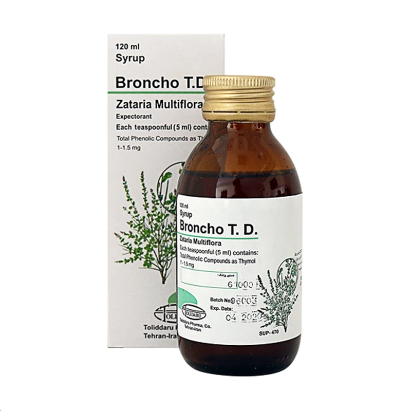 شربت برونکوتیدی تولیدارو ۱۲۰ میلی لیتر
