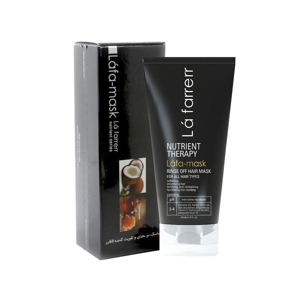 ماسک مو حالت دهنده فر 6 مورینگا امو مناسب موهای فر