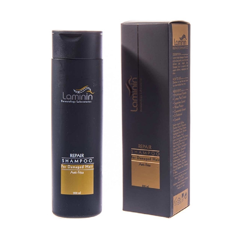 شامپو ترمیم کننده لامینین مناسب موهای آسیب دیده ۲۰۰ میلی لیتر