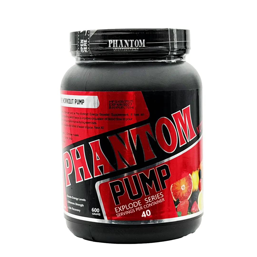 پودرپمپ فانتوم نوتریشن 600 گرمی
