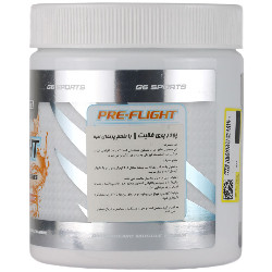 پودر پمپ پری فلایت جی۶ اسپورت جی ان سی آمریکا طعم چند میوه  270 گرمی