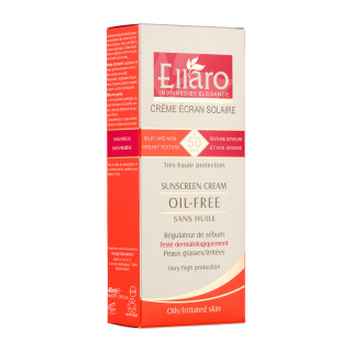 کرم ضد آفتاب فاقد چربی الارو SPF50 مناسب پوست چرب و جوش دار بژ روشن ۴۰ میلی لیتر