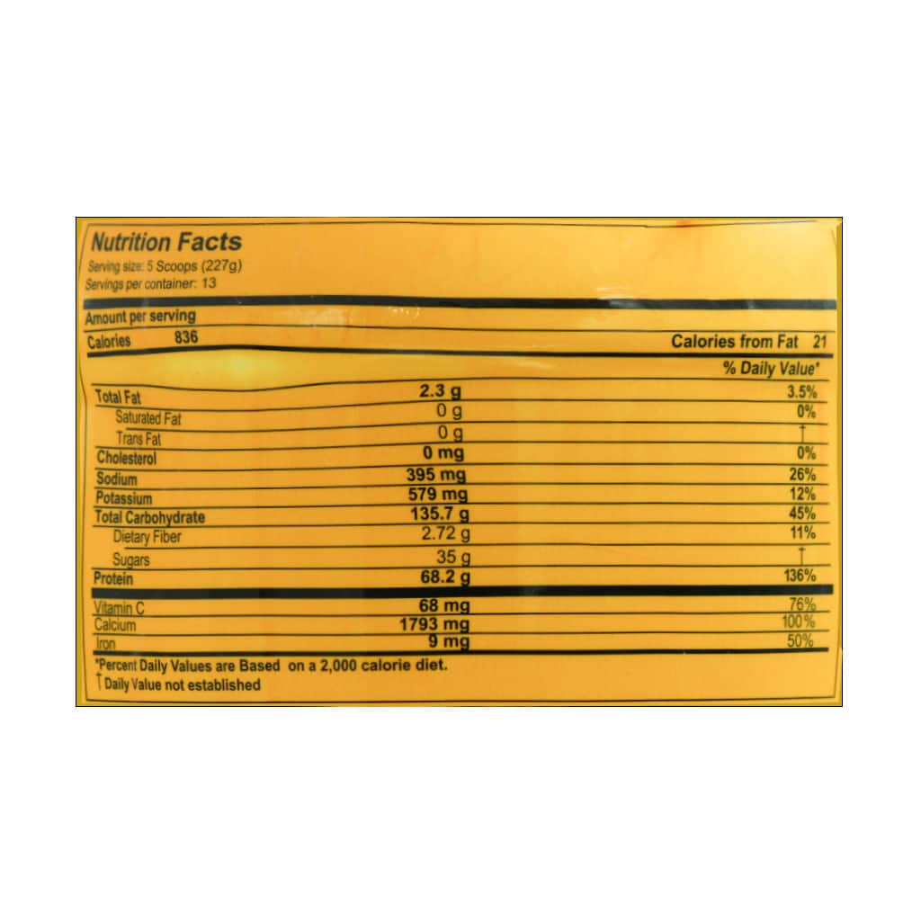 پودر مس  ژن استار طعم وانیل 3000 گرمی