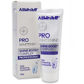 خمیردندان سفید کننده پرو وایتنینگ آل وایت 100 گرمی