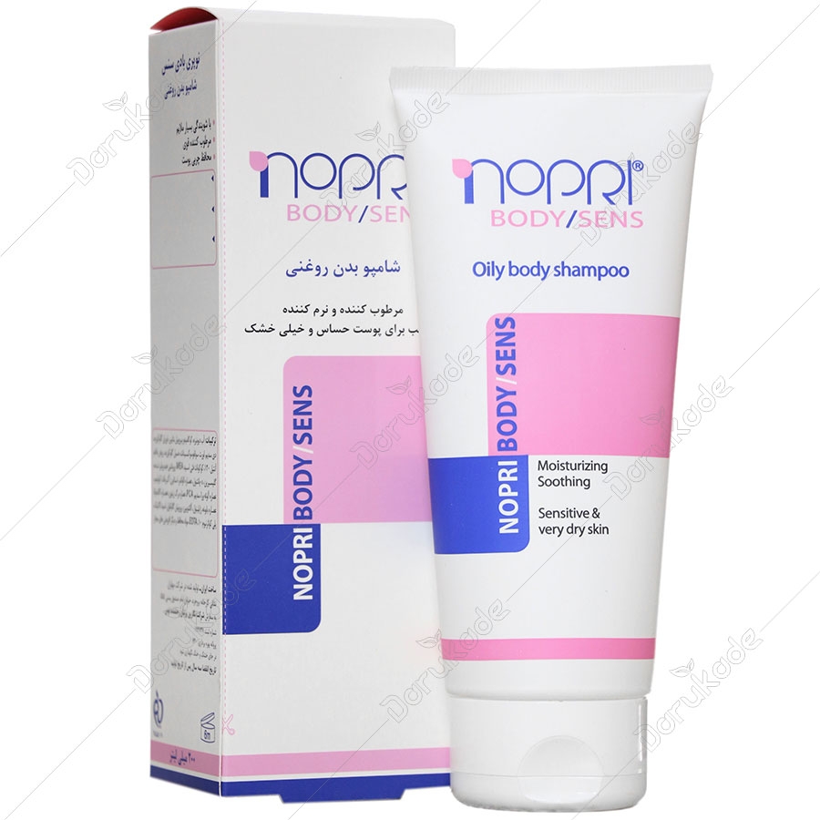 شامپو بدن روغنی نوپری بادی سنس 200 میل