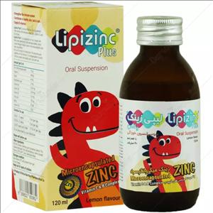 شربت لیپی زینک پلاس کیمیا کالای رازی 120 میلی