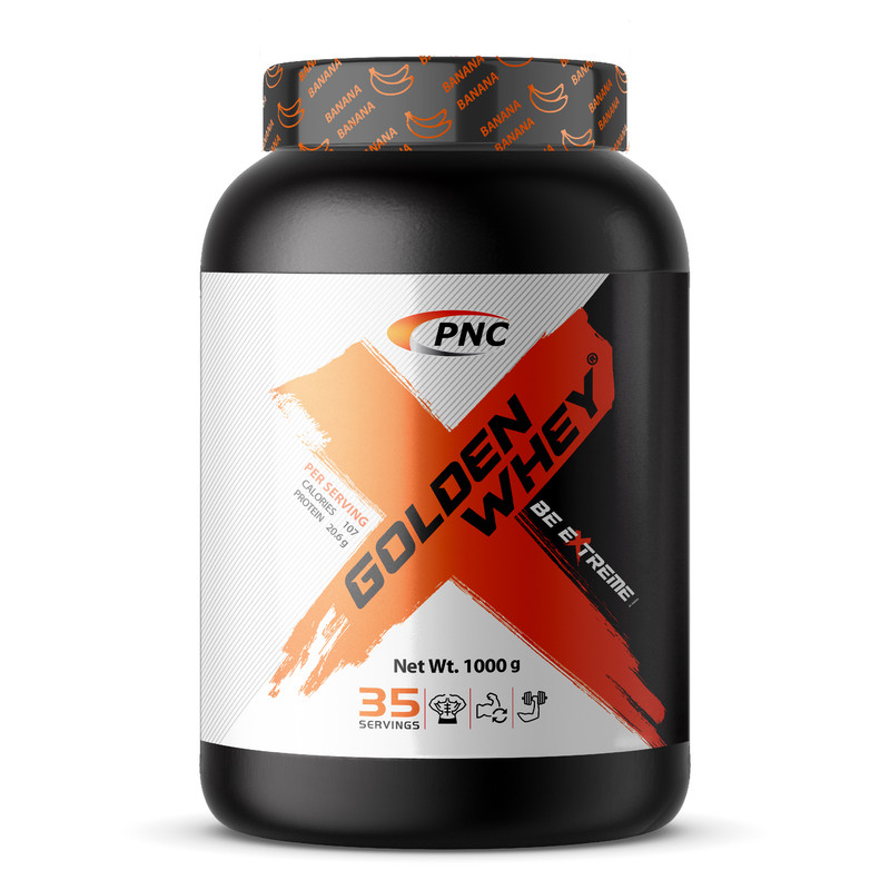 پودر گلدن وی کارن طعم موز 1000 گرمی